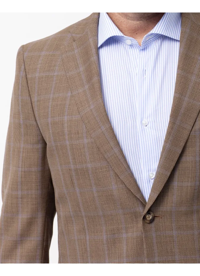 Americana Lino Verde | Americanas de Lino | JOHN TWEED