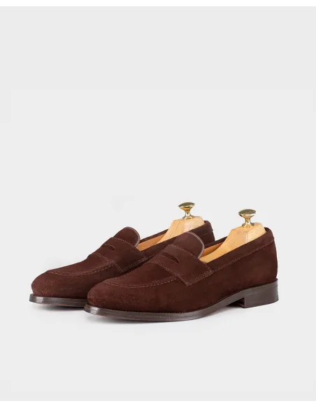 Zapatos Ante Marrón