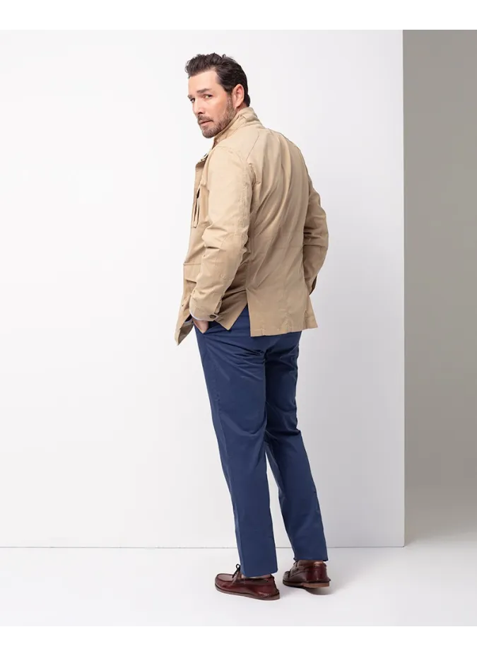 BEIGE SAFARI PARKA | JOHN TWEED TAILORED
