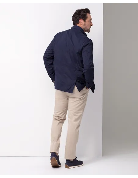 Parka Safari Azul | JOHN TWEED TAILORED