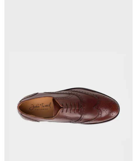 Zapatos Cordones Hombre Marrón 2