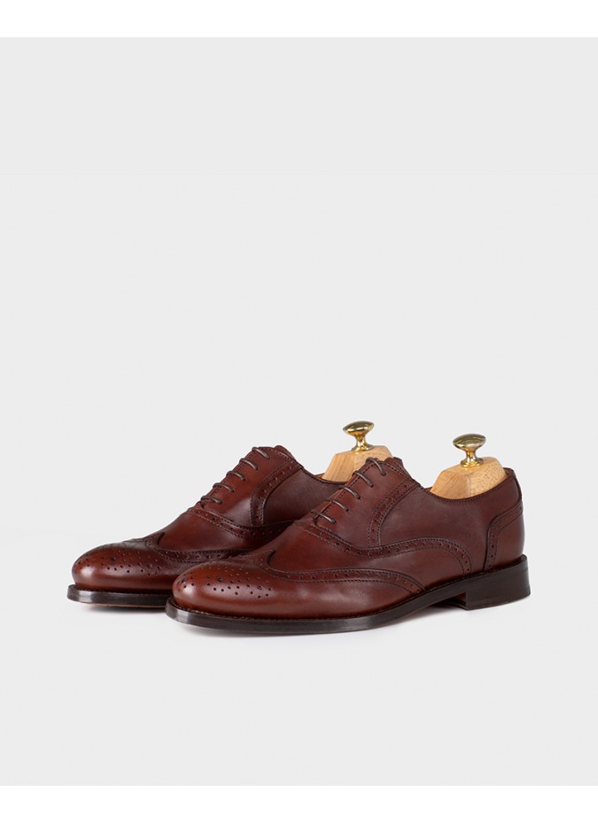 Zapatos Cordones Hombre Marrón