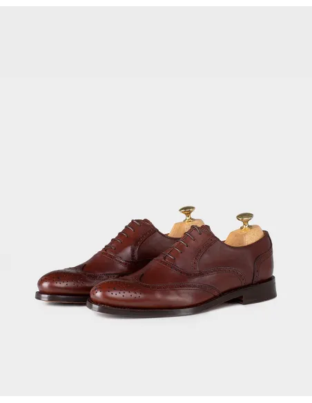 Zapatos Cordones Hombre Marrón