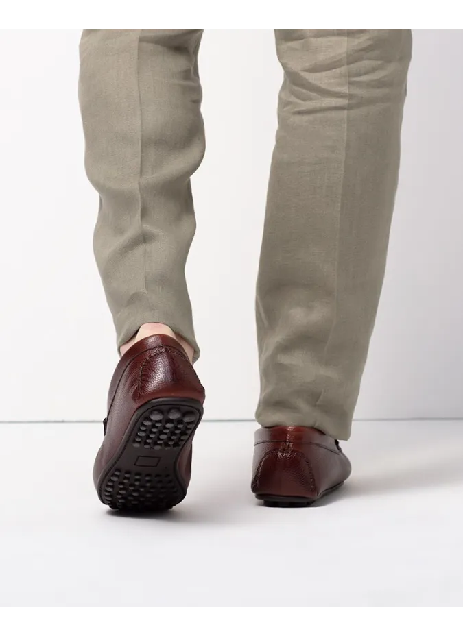 Mocasines Borlas Marron | Mocasines para Hombre | JOHN TWEED