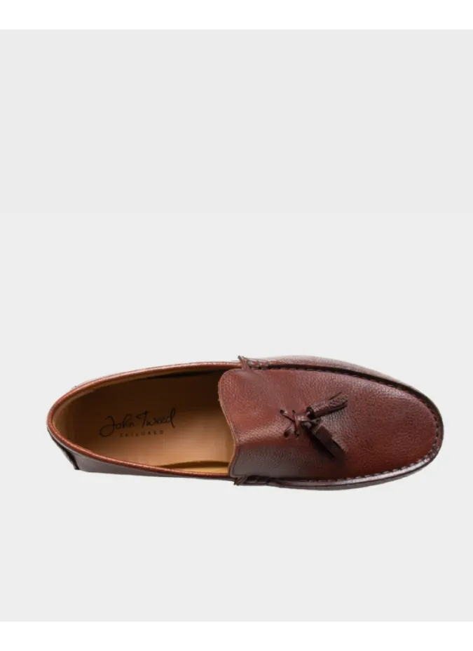 Sapato Driver Castanho com Berloque | JOHN TWEED TAILORED