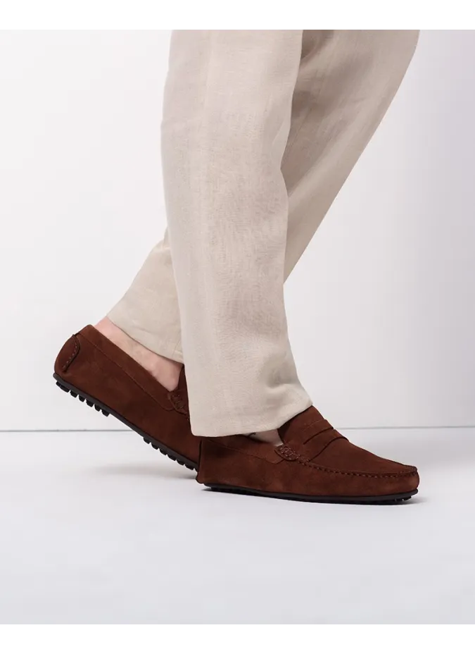 VAMEL SUEDE DRIVER SHOES | JOHN TWEED TAILORED
