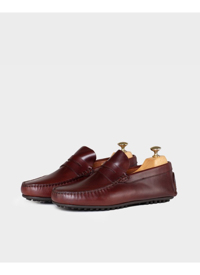 Zapato Driver Piel Marrón