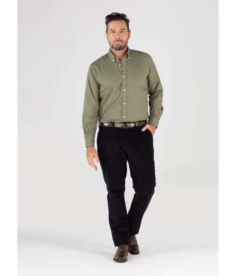 Camisa Sport Oxford Verde| JOHN TWEED