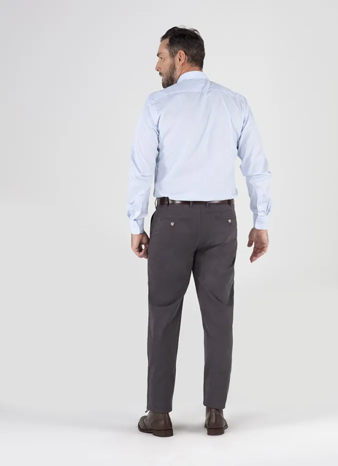 Calça Cinza Chino | JOHN TWEED TAILORED