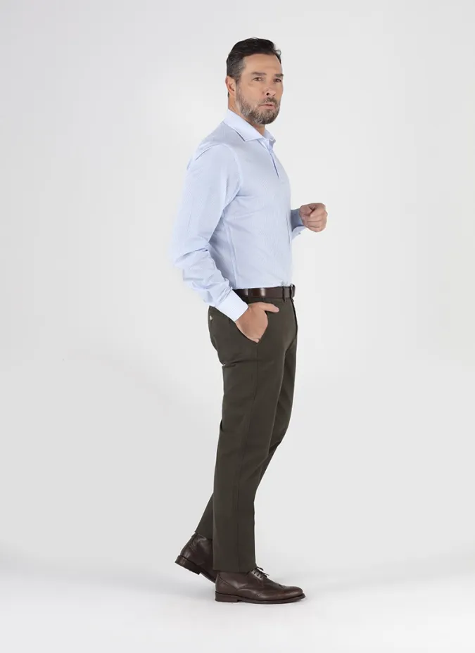 Calça Chino Verde | JOHN TWEED TAILORED
