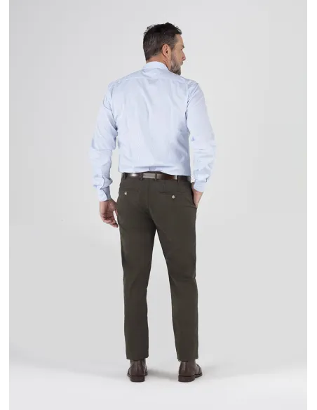 Calça Chino Verde | JOHN TWEED TAILORED