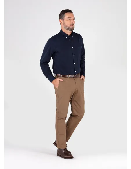 CAMEL CHINO PANTS | JOHN TWEED TAILORED