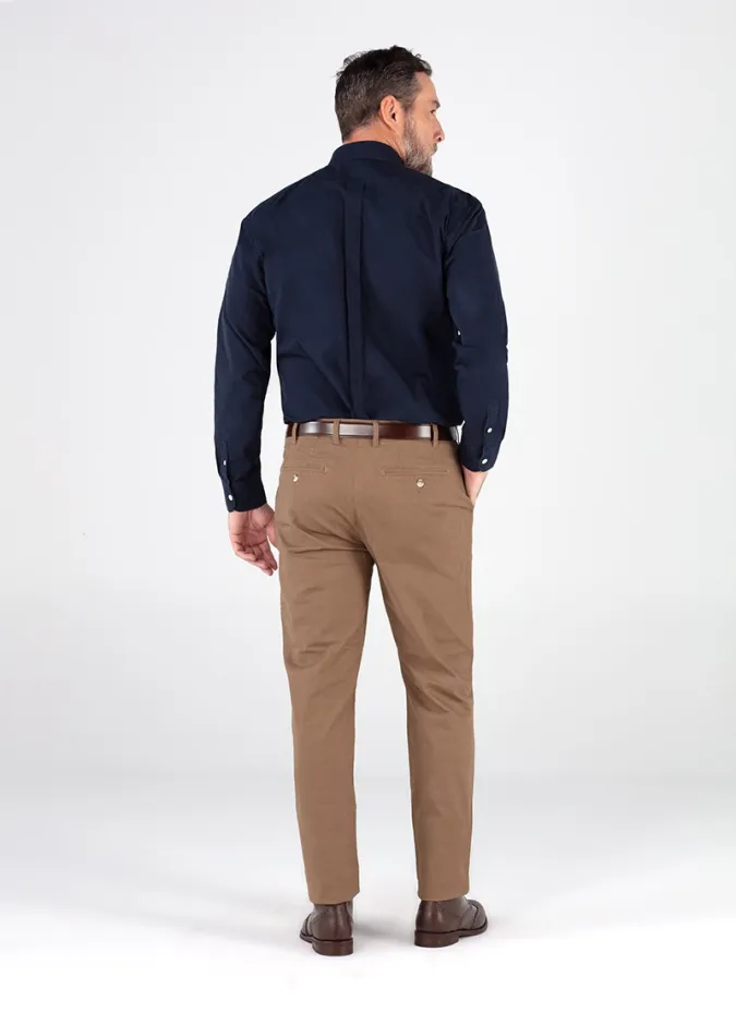 CAMEL CHINO PANTS | JOHN TWEED TAILORED
