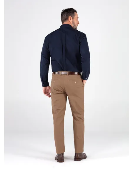 CAMEL CHINO PANTS | JOHN TWEED TAILORED