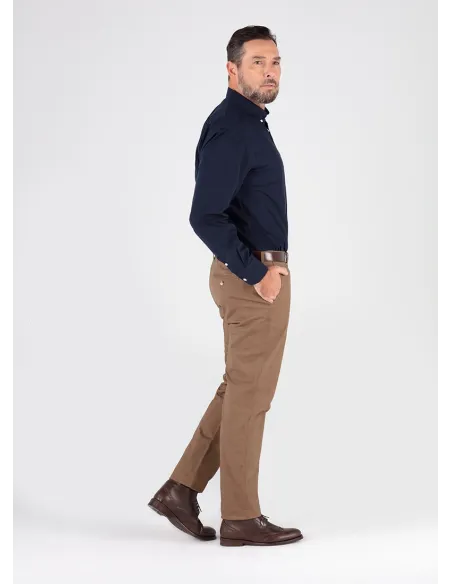 CAMEL CHINO PANTS | JOHN TWEED TAILORED