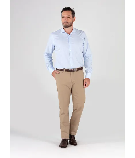 Beige Chino Trousers