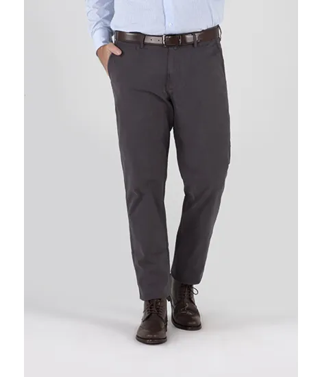 GREY CHINO PANTS | JOHN TWEED TAILORED 2