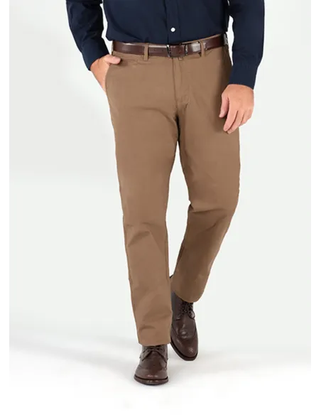 CAMEL CHINO PANTS | JOHN TWEED TAILORED