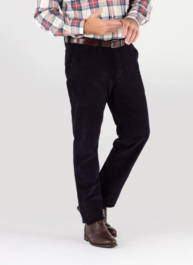 Pantalón de Pana Azul Marino| JOHN TWEED
