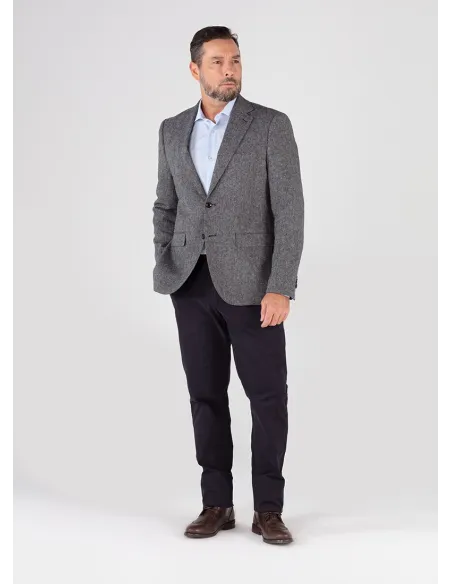 Americana Gris Clásica | Americanas para hombre | JOHN TWEED