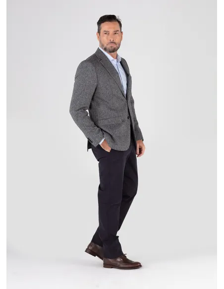 Americana Gris Clásica | Americanas para hombre | JOHN TWEED