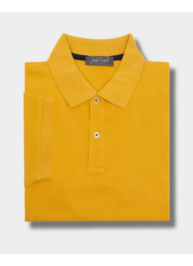 Polo Piqué Amarillo| JOHN TWEED