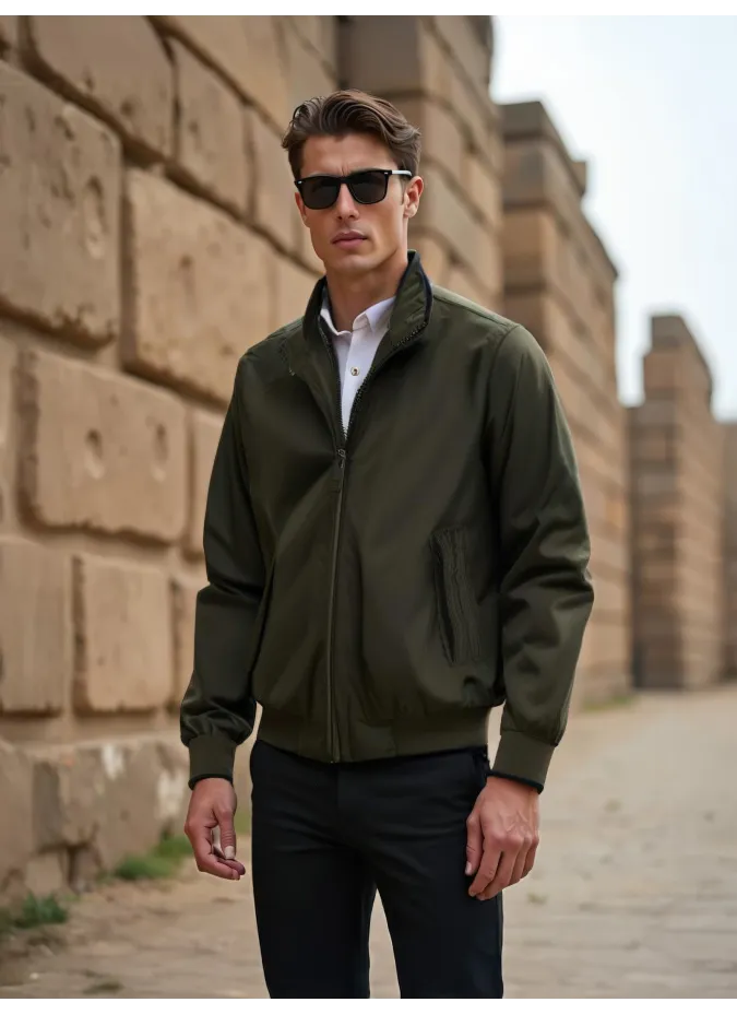 Bomber Verde | John Tweed Tailored