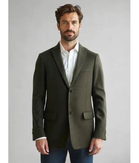 Blazer Espinha Verde| JOHN TWEED TAILORED