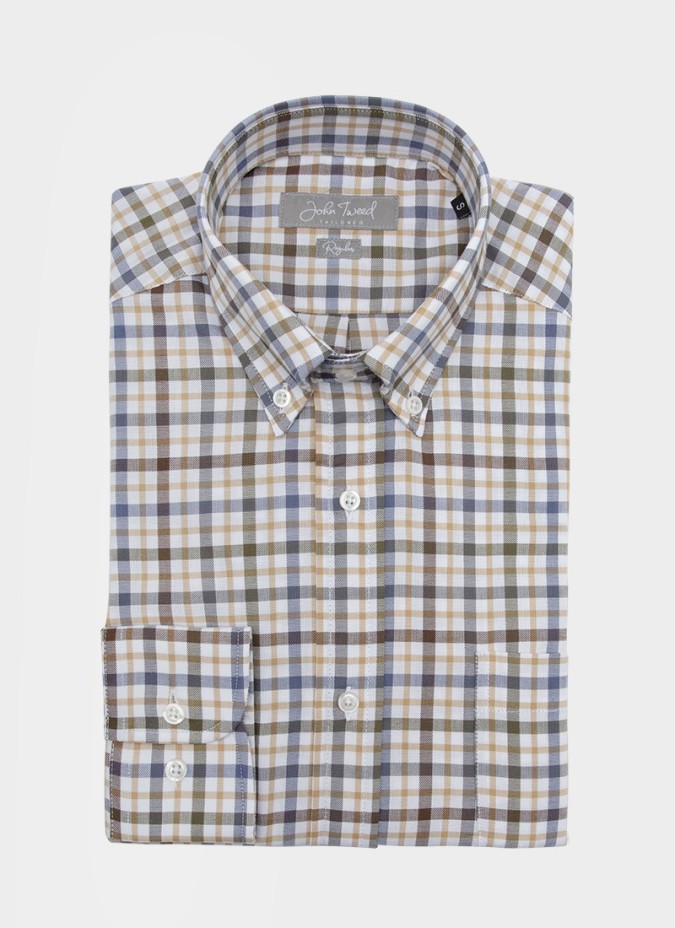Camisa Sport Xadrez Multicolor