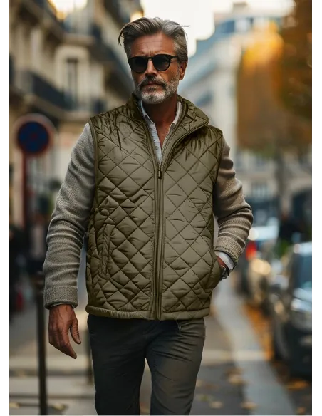 Chaleco Acolchado Verde| JOHN TWEED