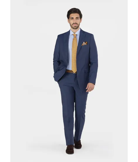Traje de Lana Azul Índigo| JOHN TWEED 2