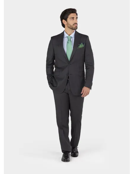 Traje Gris Marengo | Trajes 100% Lana | JOHN TWEED