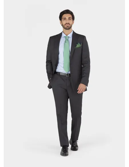 Traje Gris Marengo | Trajes 100% Lana | JOHN TWEED