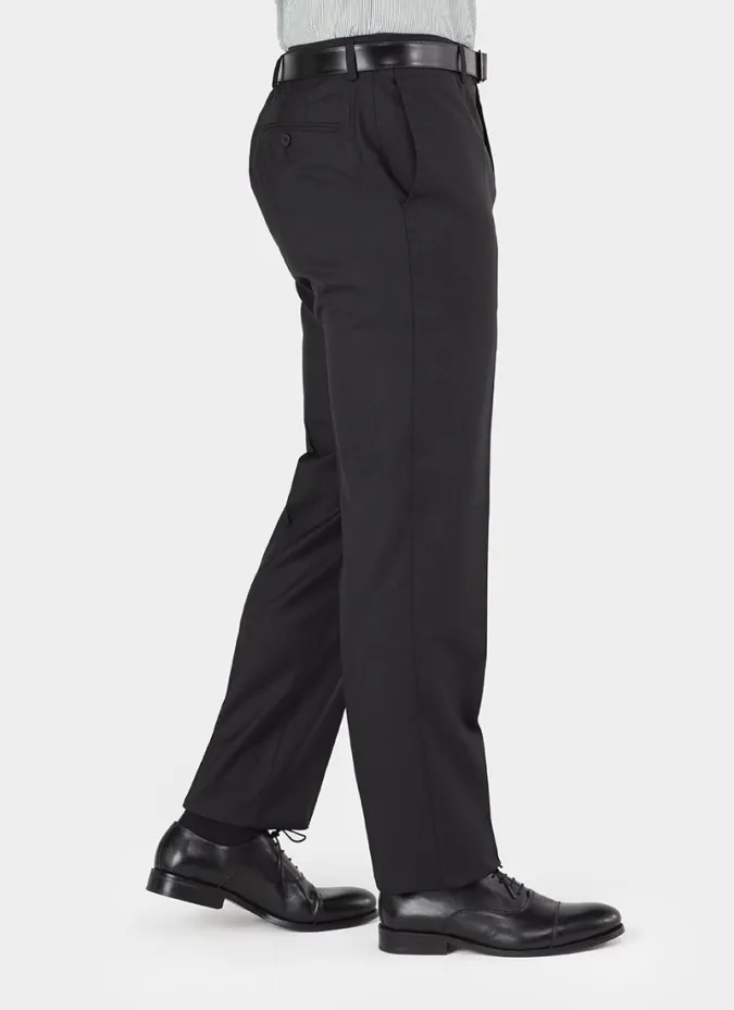 Charcoal Grey Wool Trouser| JOHN TWEED TAILORED