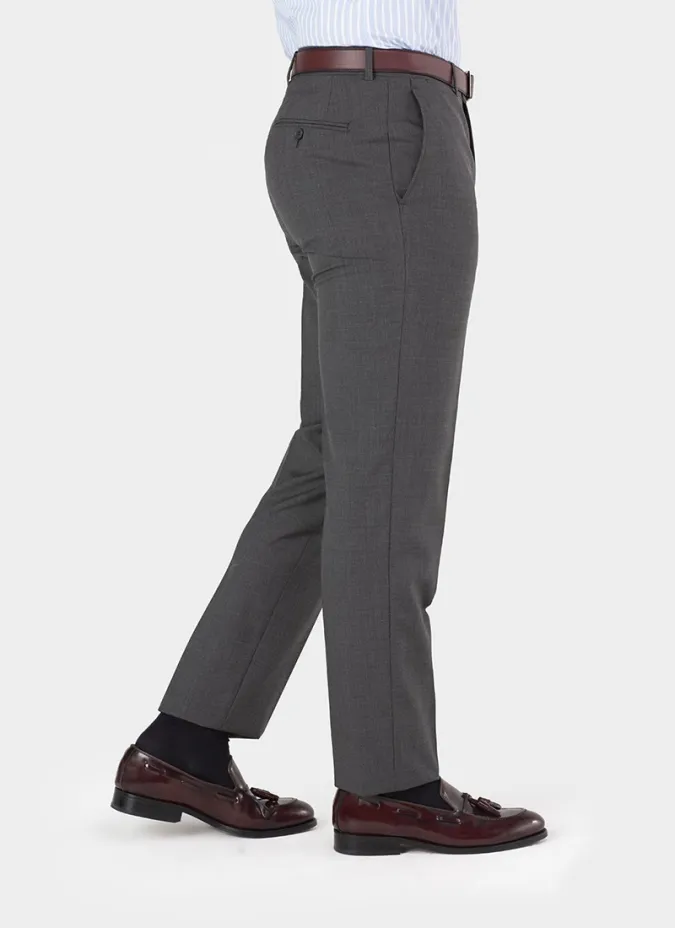 Calça de Lã Cinza| JOHN TWEED TAILORED