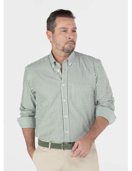 White Sport Shirt | Men's Sport Shirts | JOHN TWEED