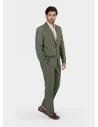 Dark Green Linen Blazer