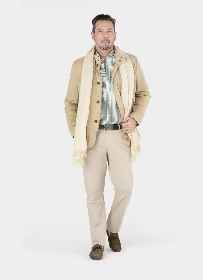 Parka Safari Bege | JOHN TWEED TAILORED