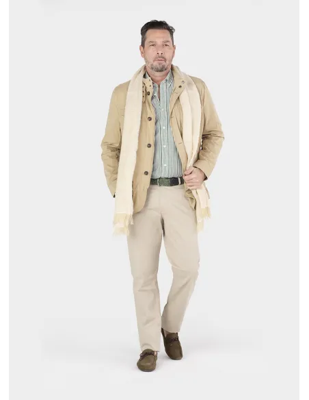 Trenca Azul Marino |Abrigos Invierno | JOHN TWEED