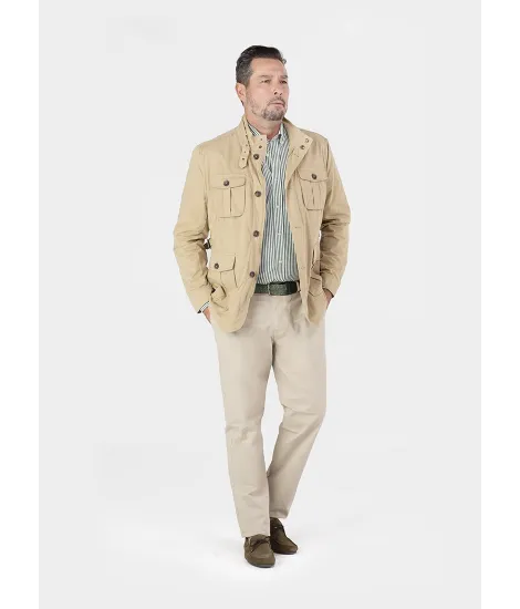 Trenca Azul Marino |Abrigos Invierno | JOHN TWEED