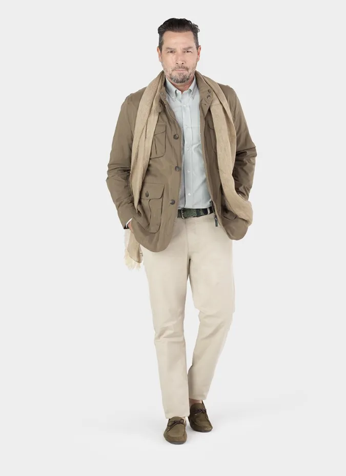 Parka Safari Verde | JOHN TWEED TAILORED