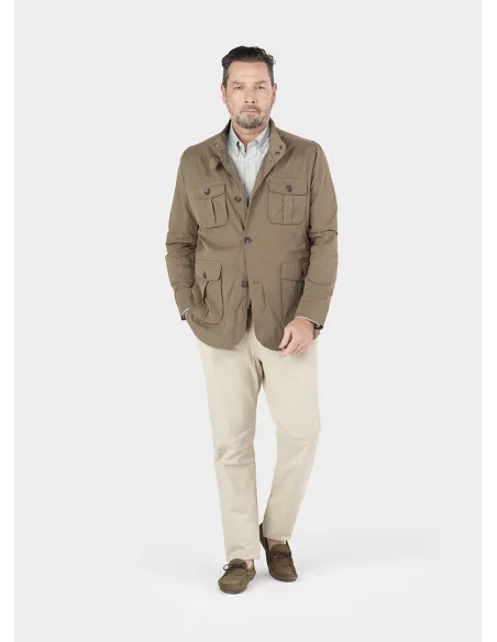 Parka Safari Verde | JOHN TWEED TAILORED