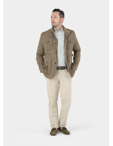 Trenca Azul Marino |Abrigos Invierno | JOHN TWEED