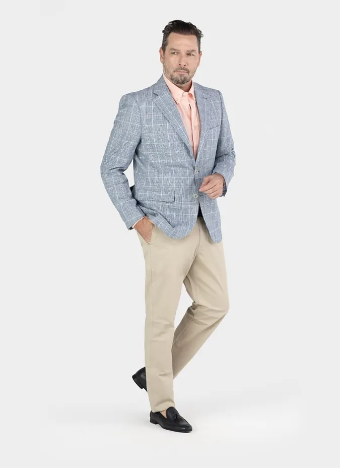 Blazer Espinha Azul | JOHN TWEED TAILORED