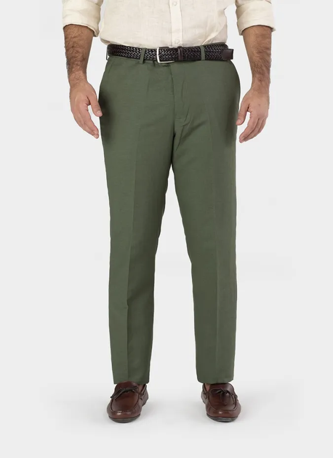 Pantalón Verde | Pantalones Chinos Hombre | JOHN TWEED