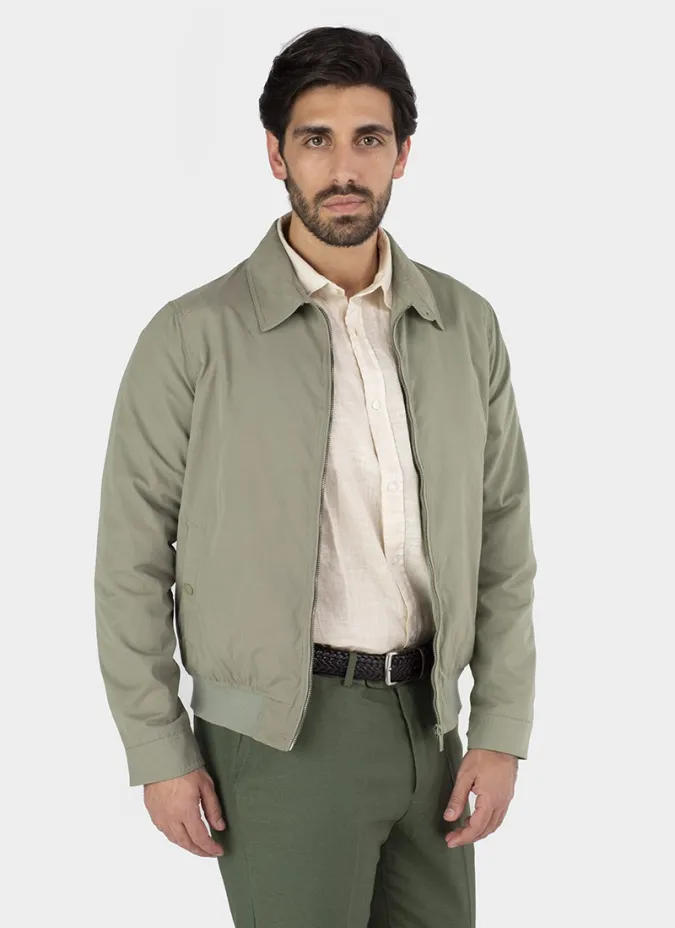 GREEN SAFARI PARKA | JOHN TWEED TAILORED
