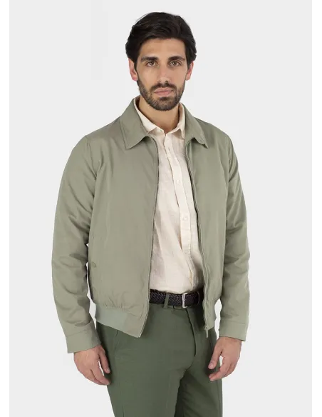 Parka Safari Verde | JOHN TWEED TAILORED