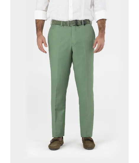 Pantalón Verde | Pantalones Chinos Hombre | JOHN TWEED 2