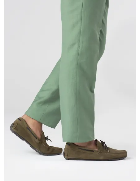 Calça Linho Verde | JOHN TWEED TAILORED