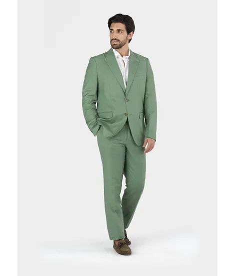 Blazer de Linho Verde | JOHN TWEED TAILORED